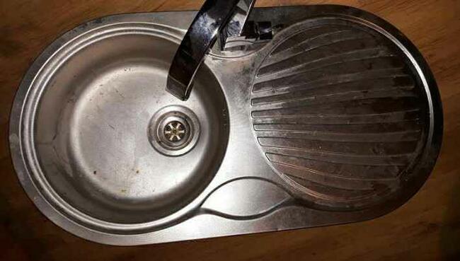 Zlewozmywak stalowy nadblatowy