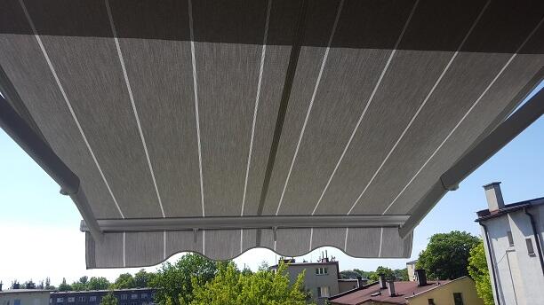 Markiza tarasowa z montażem Śląsk, Zagłębie i Podbeskidzie