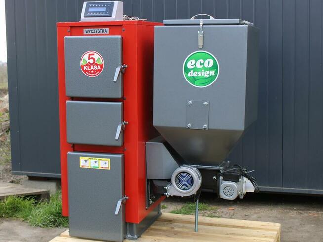 Kocioł piec CO z podajnikiem na ekogroszek 25KW 5klasa 250m2