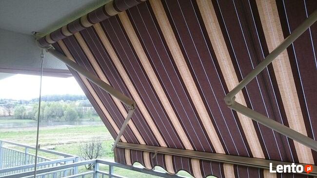 Markiza tarasowa z montażem Śląsk, Zagłębie i Podbeskidzie