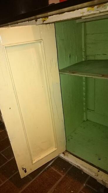 Szafka drewniana stara ładna do odnowienia decupage 163x85x4