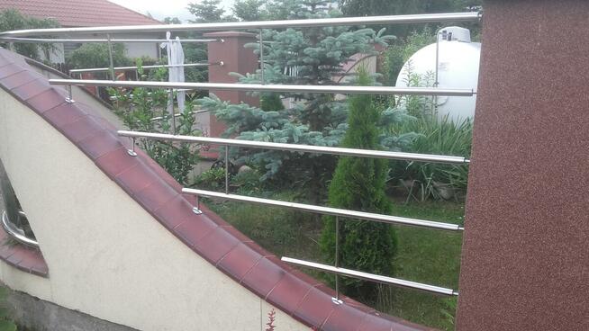 balustrady ze stali nierdzewnej oraz malowanej proszkowo