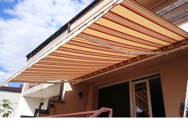 Markiza tarasowa z montażem Śląsk, Zagłębie i Podbeskidzie