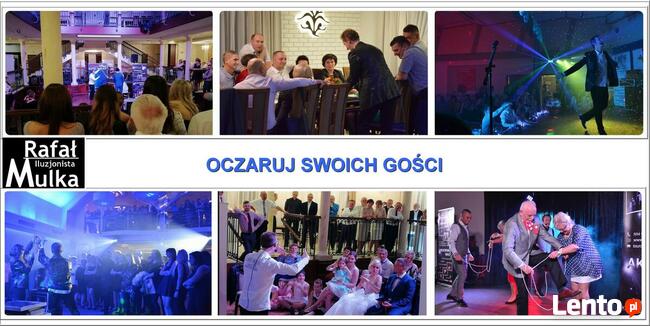 Atrakcja na wesele - iluzjonista Rafał Mulka
