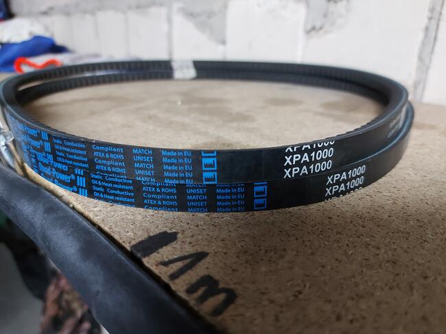 Pas napędowy pasy napędowe klinowe klinowy XPA XPZ