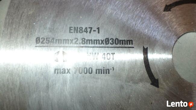 TARCZA DO DREWNA TITAN 254mm