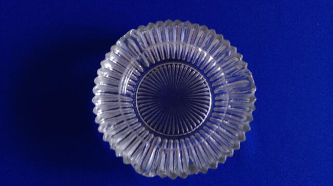 Popielniczka szklana PRL