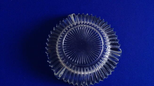 Popielniczka szklana PRL