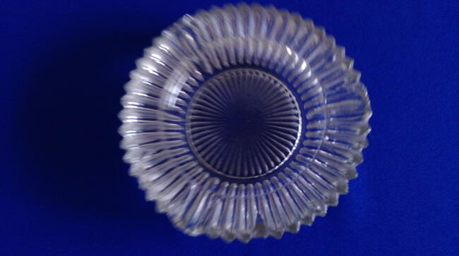 Popielniczka szklana PRL