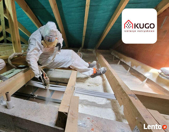 Ocieplenia pianką PUR, Piana, izolacja natryskowa poddasza