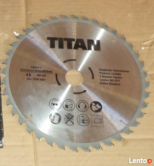 TARCZA DO DREWNA TITAN 254mm