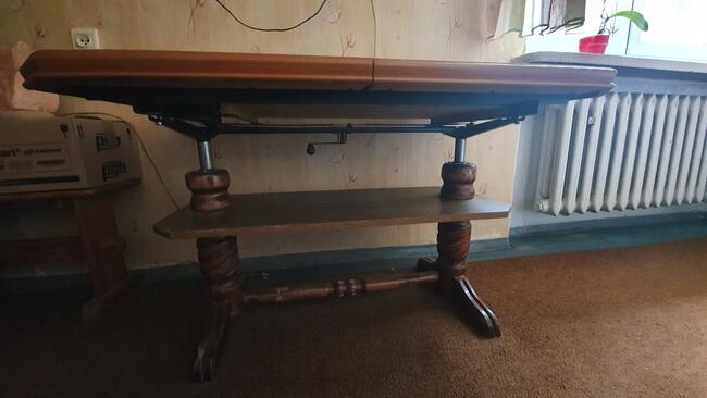 Stolik kawowy, ława - podnoszona i rozkładana - stan b.dobry