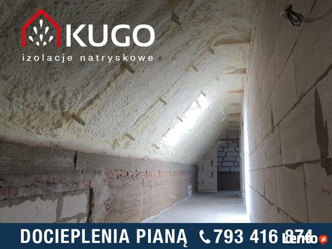 Ocieplenia pianką PUR, Piana, izolacja natryskowa poddasza