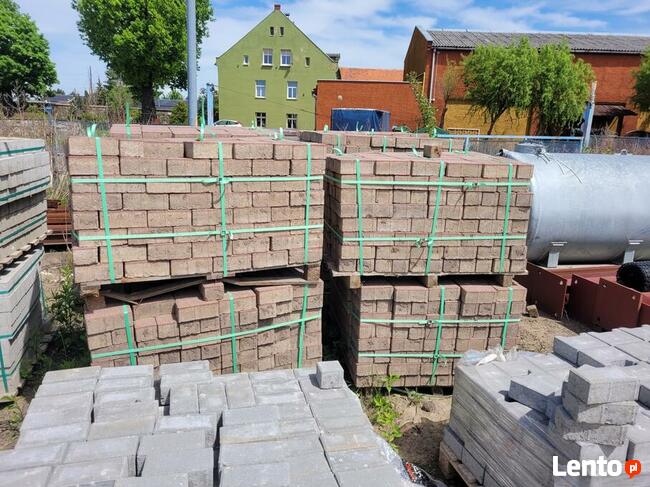 Kostka betonowa HOLLAND 8 cm, czerwona