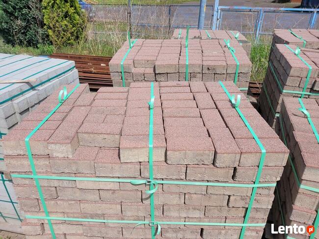 Kostka betonowa HOLLAND 8 cm, czerwona