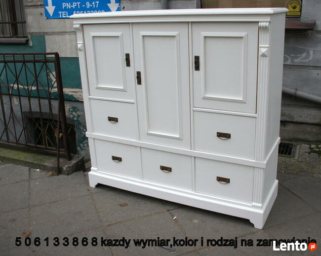 Wieszak , każdy wymiar i kolor i inne nowe meble