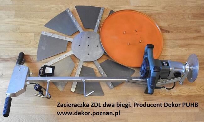 Zacieraczka do betonu - ręczna