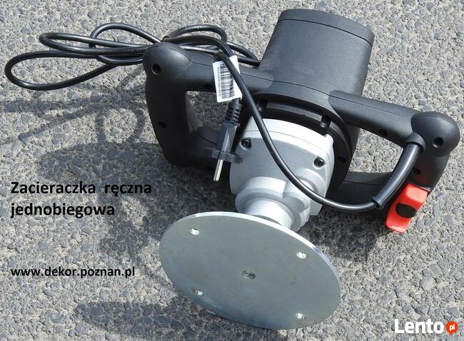 Zacieraczka do betonu - ręczna