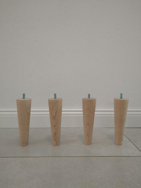 Nogi toczone stożkowe proste owalne