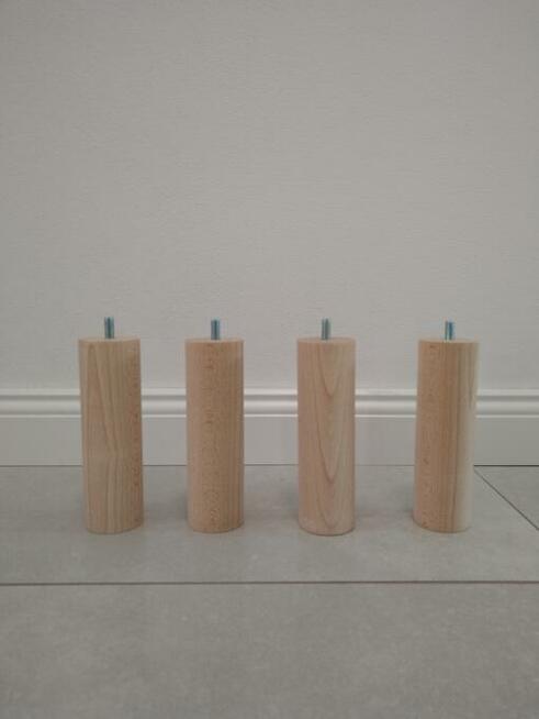 Nogi toczone stożkowe proste owalne