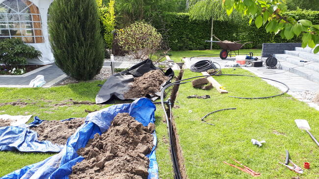 Ogrody kompleksowo Ostrów Mazowiecka i okolice. Minikoparka.