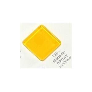 Płytka wykończeniowa do pustaków szklanych luksferów słonecz