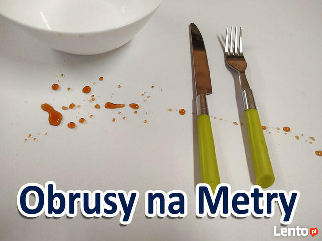 Obrus Prostokątny szyty na twój wymiar - SPRZEDAM