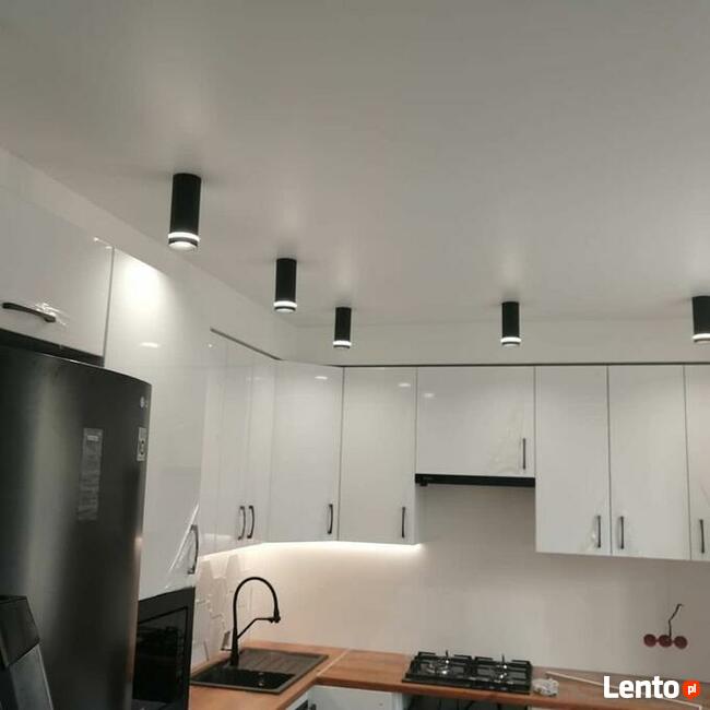 Sufity napinane , sufit , montaż , sufity podwieszane, LED