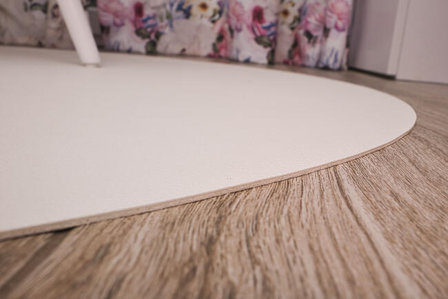 Podkładka pod krzesło mata 2mm okrągła PCV fi 100