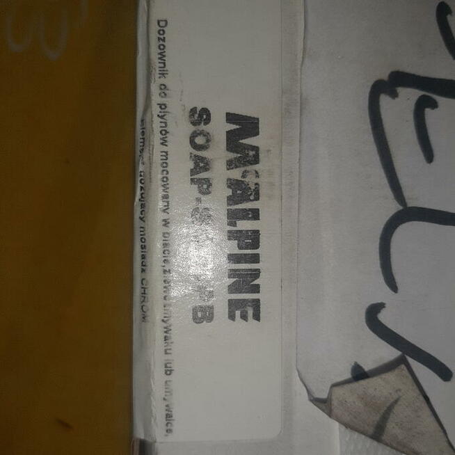 Dozownik do mydla w plynie kwadrat