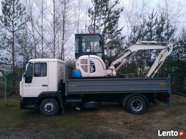 Usługi minikoparką i wywrotką