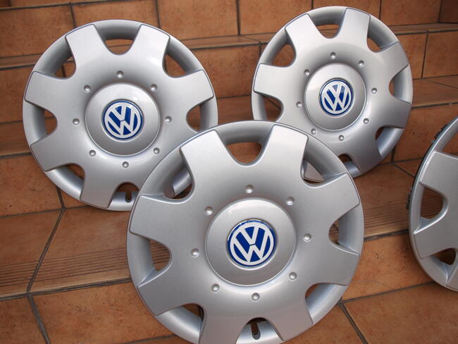VW kołpaki 16 oryginalne (komplet 4 sztuki)