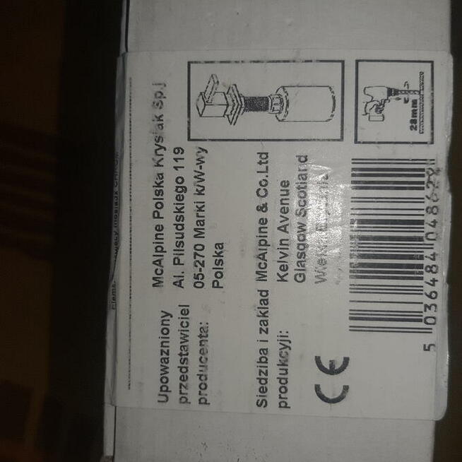 Dozownik do mydla w plynie kwadrat