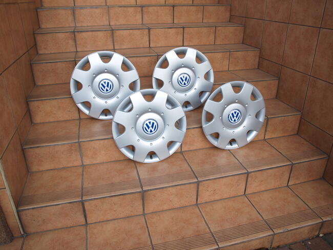 VW kołpaki 16 oryginalne (komplet 4 sztuki)