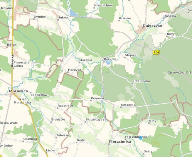 Działka budowlana 1329m2 /85złm2/ Skrzelczyce