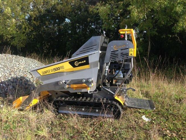 Usługi: Wozidło - miniwywrotka z szuflą samozaładowczą. 0,5T