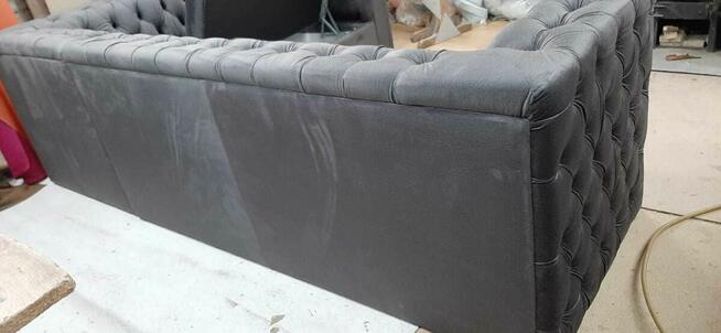 Narożnik chesterfield głęboko pikowany glamour f spania