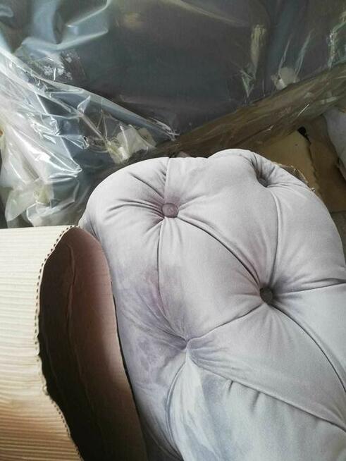 Narożnik glamour chesterfield mega wygoda pojemnik