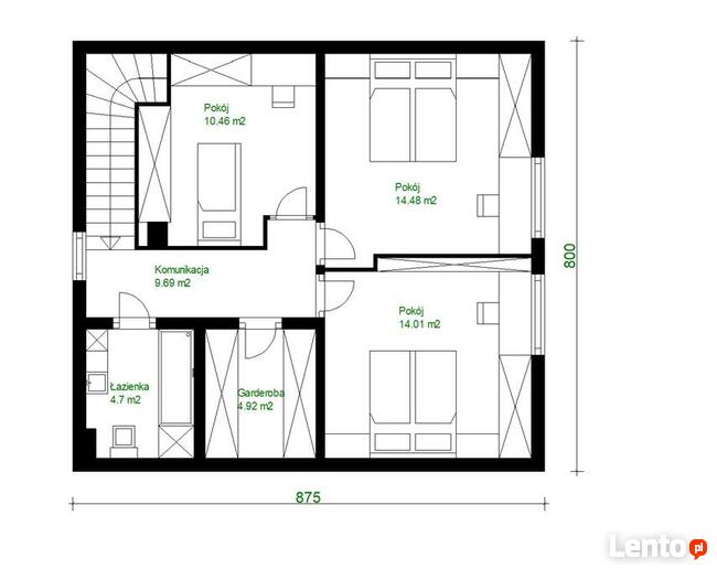 PL23 dom na zgłoszenie 70 m Polski ład