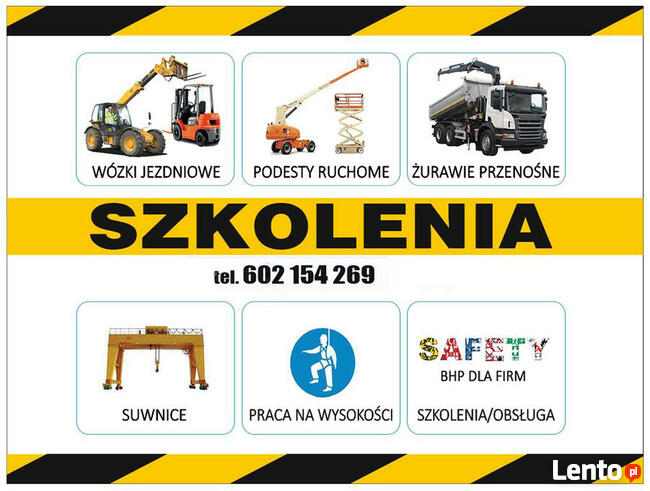 kurs na wózki jezdniowe (widłowe) uprawnienia za granicę