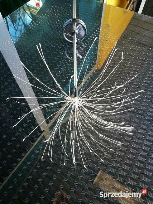 dmuchawiec fajerwerki solar biale cieple 200 led - 1 szt