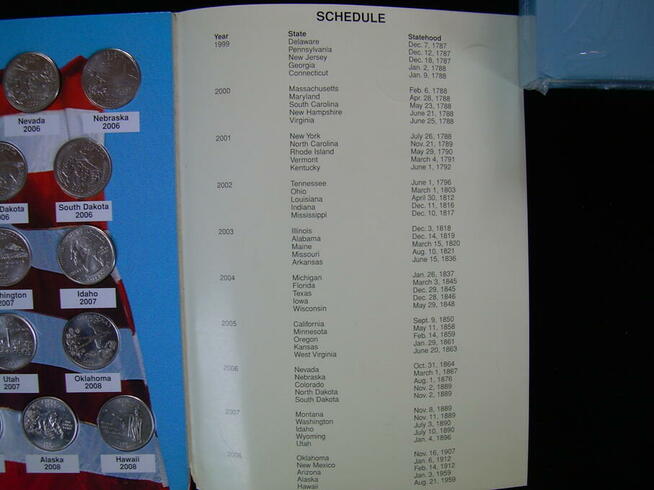 Kolekcja monet 25 cent - ciekawy prezent kolekcjonerski