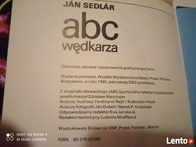 Abc wędkarza stan jak nowy sprzedam