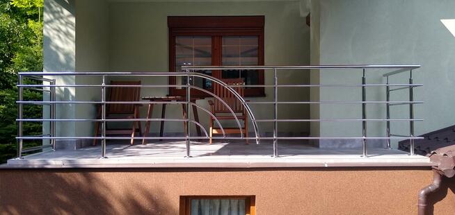 Nowoczesne balustrady, bramy, ogrodzenia malowane i nierdzewn