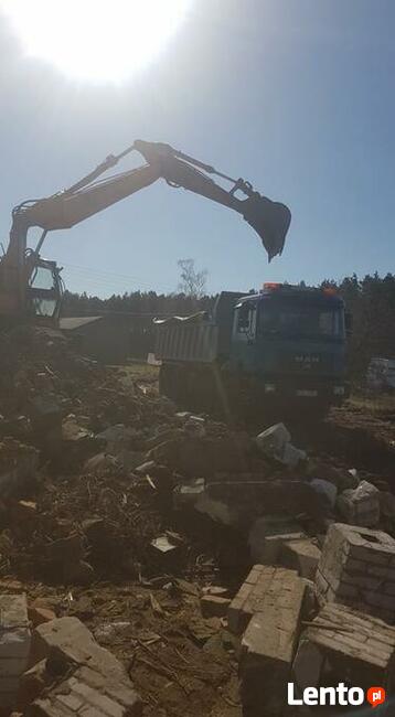 Wyburzenia, rozbiórki obiektów budowlanych, transport