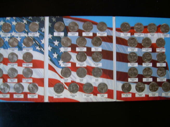 Kolekcja monet 25 cent - ciekawy prezent kolekcjonerski