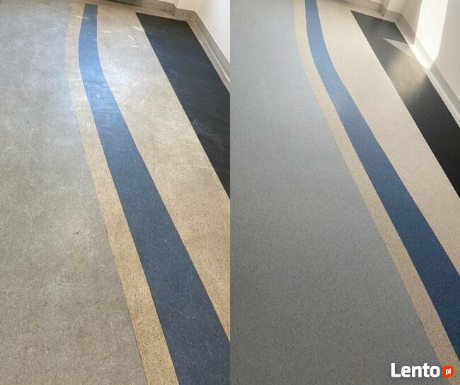 Czyszczenie i polimeryzacja wykładzin PCV, Linoleum, Kauczuk