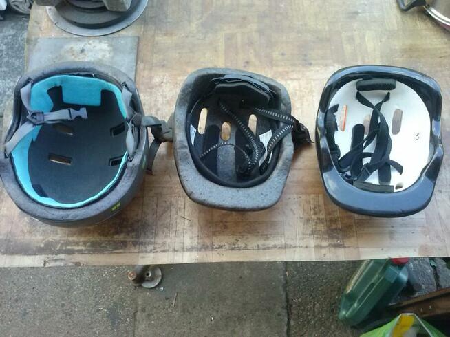 Kask dziecinny rowerowy, różne, 20 - 30 zł.
