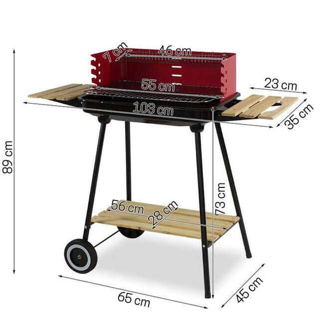 Grill węglowy ogrodowy Lori 23133 DARMOWA DOSTAWA :)