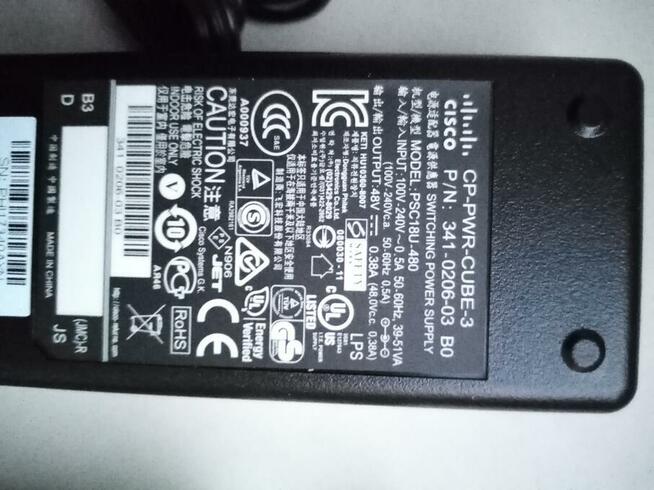 Zasilacz 48V CP-PWR-CUBE-3